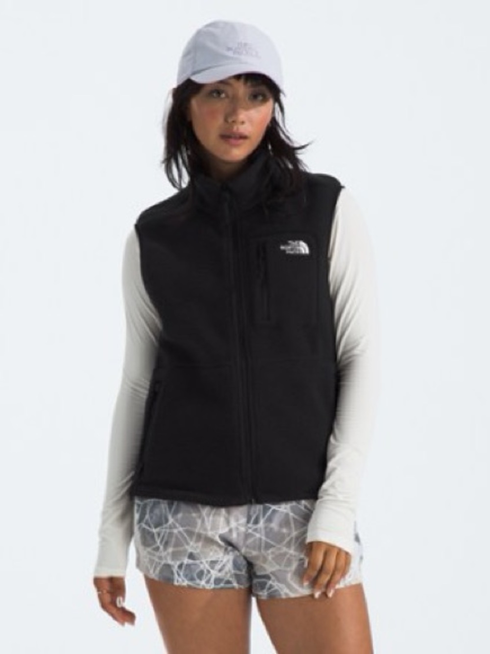 The North Face Women’s Black Vest - Zip Front